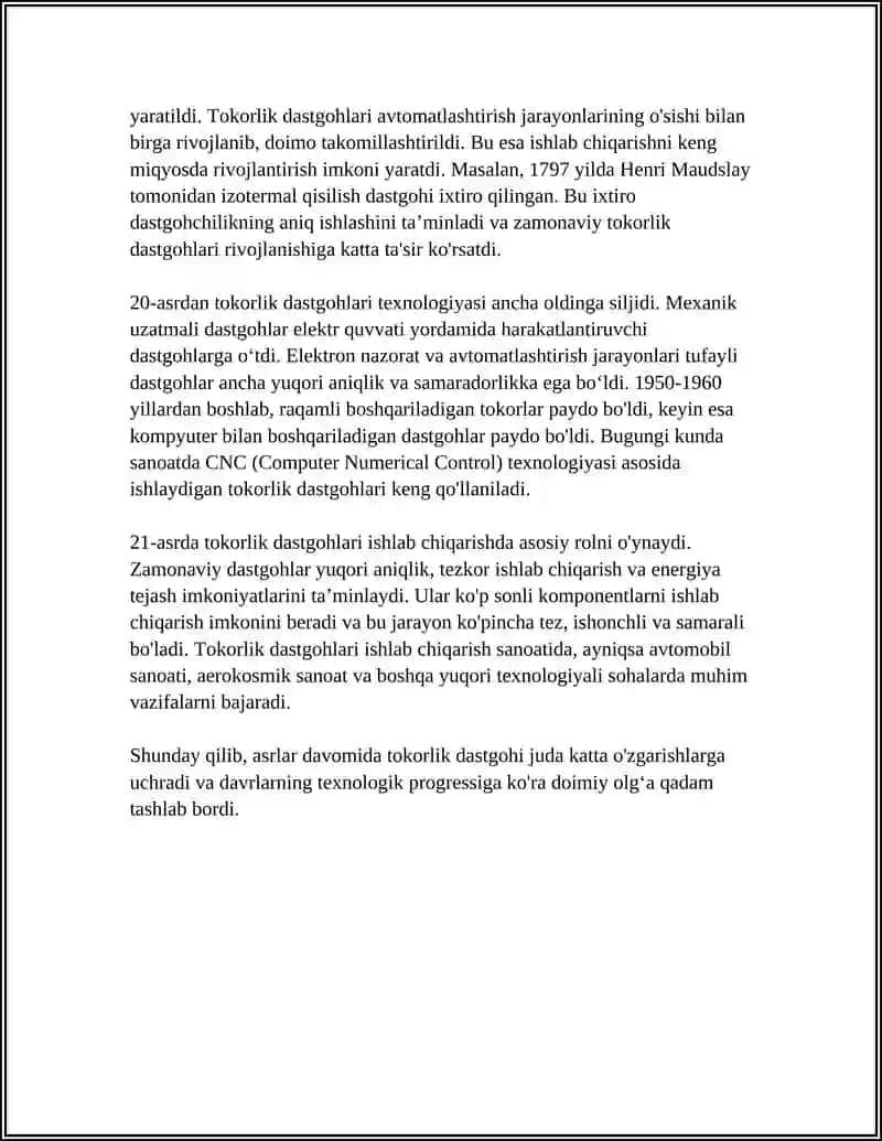 TOKORLIK DASTGOHI 4