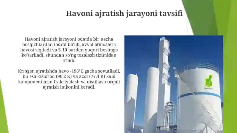 Havoni ajratish qurilmalari 4