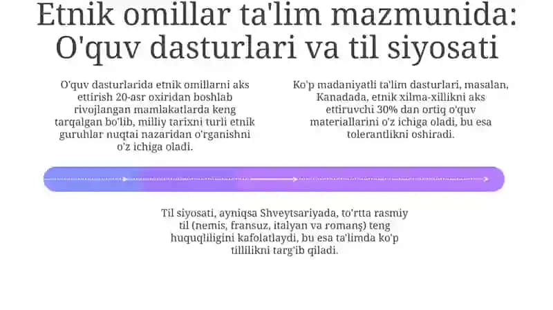 Etnik xilma-xillik va ta'lim integratsiyasi 4