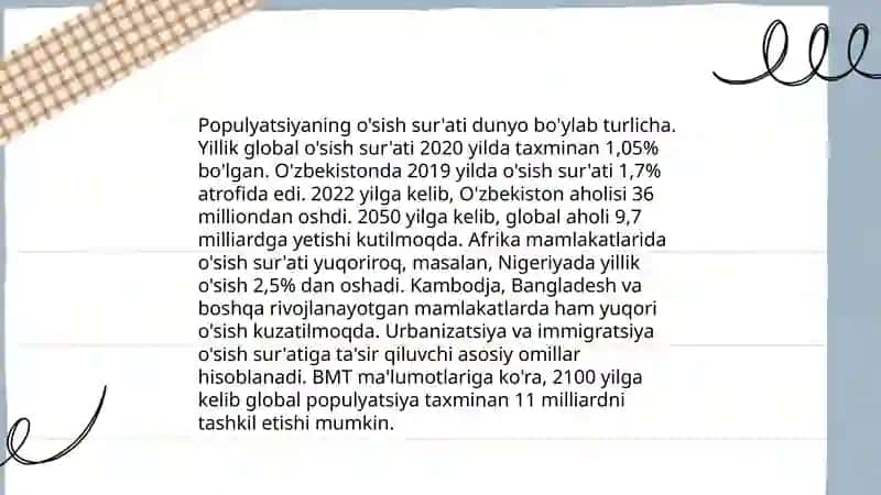 Populyatsiyalar ekologiyasi 4