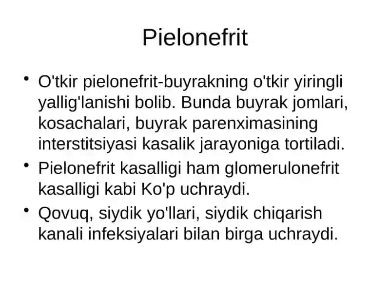 Pielonefrit 4