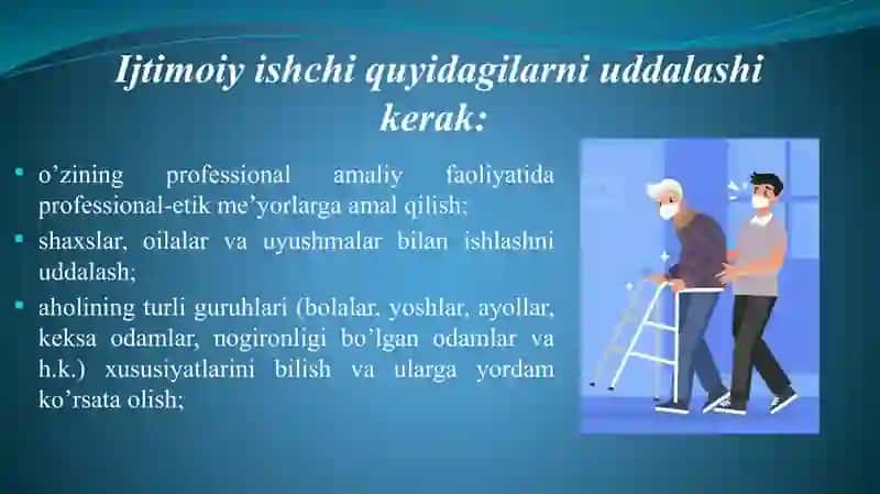 Ijtimoiy ishchining kasbiy etikasi 4