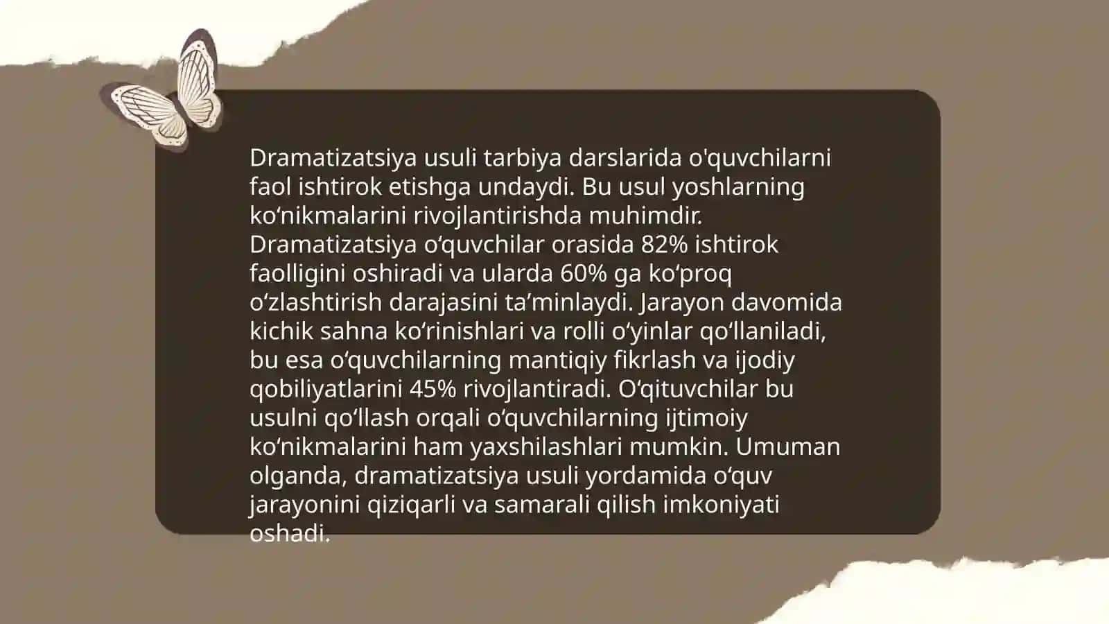 Teatr metodlarining ta'limda qo'llanilishi 4