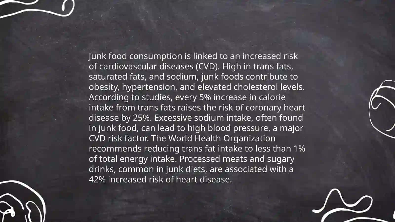 Impacts of junk food 4