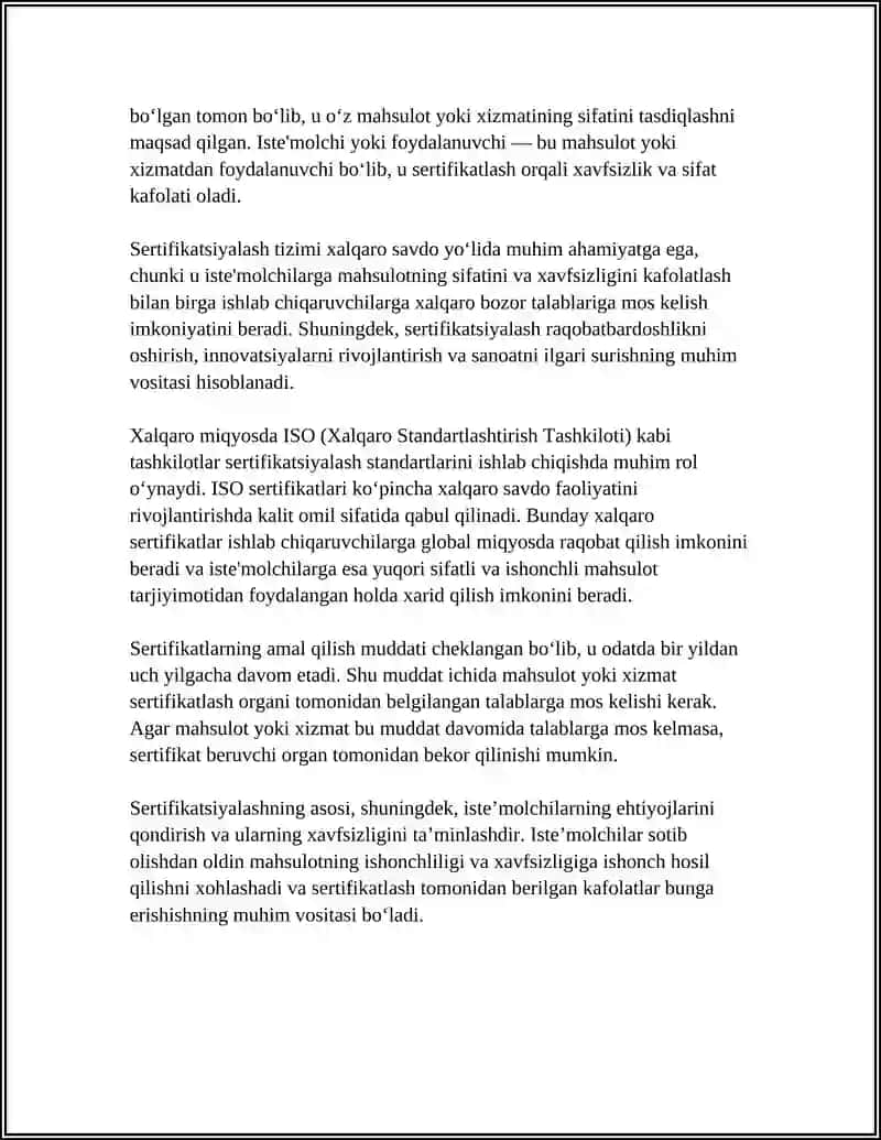 SERTIFIKATSIYALASH ASOSLARI 4
