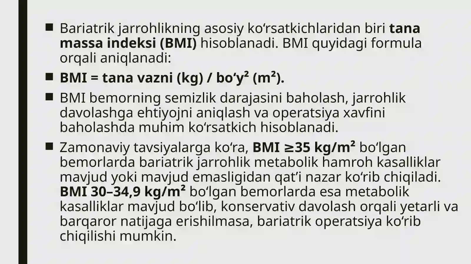 Bariatrik operatsiyalar 4