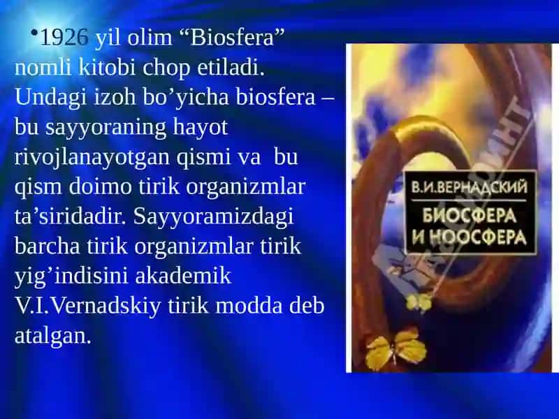 Ekologiya Faniningasosiy Qonunlari 4