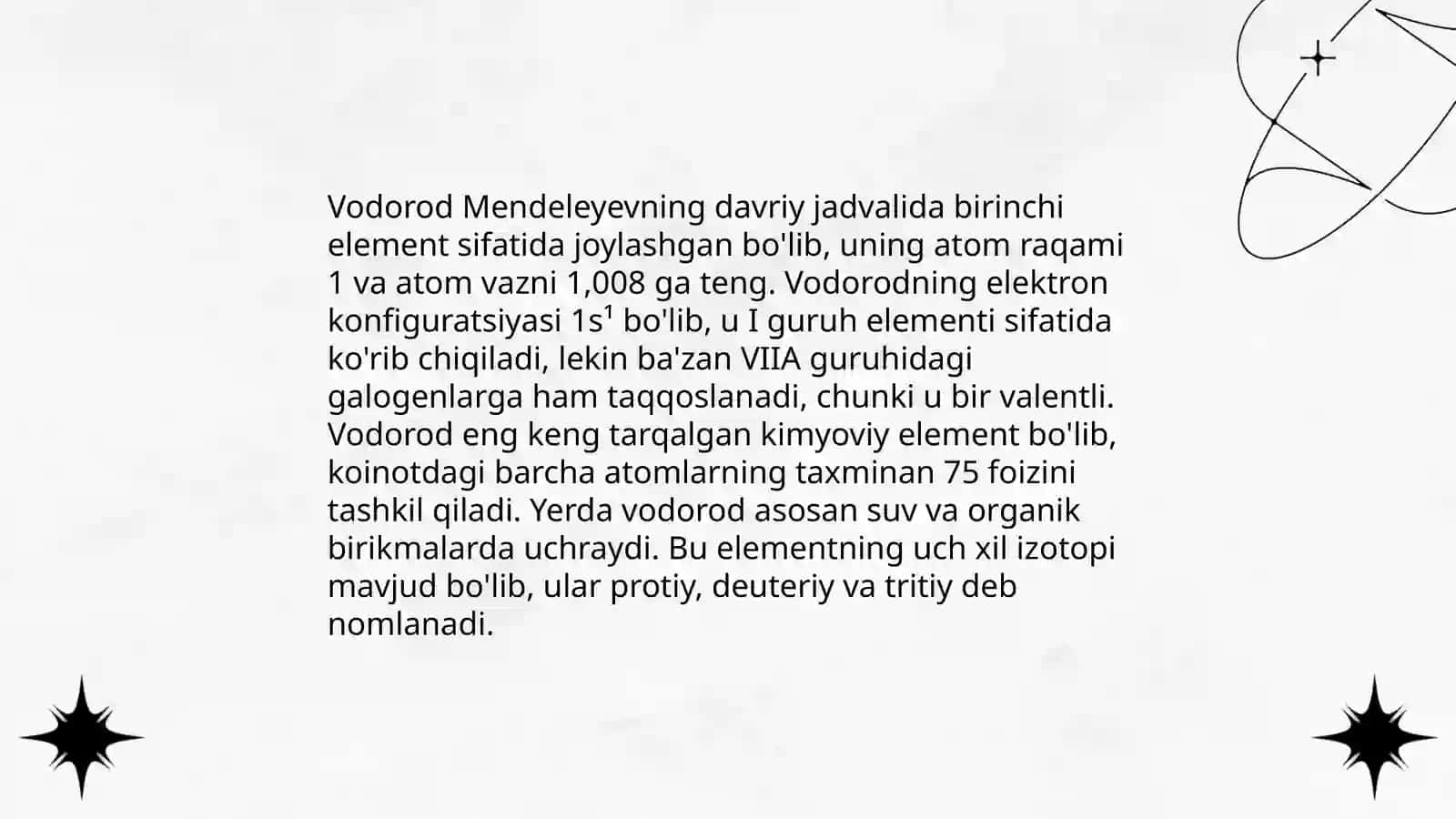 Davriy sistemaning 1A guruh elementlari 4