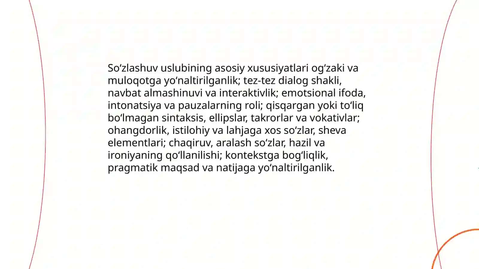 Uslubiy meʼyorlar 4