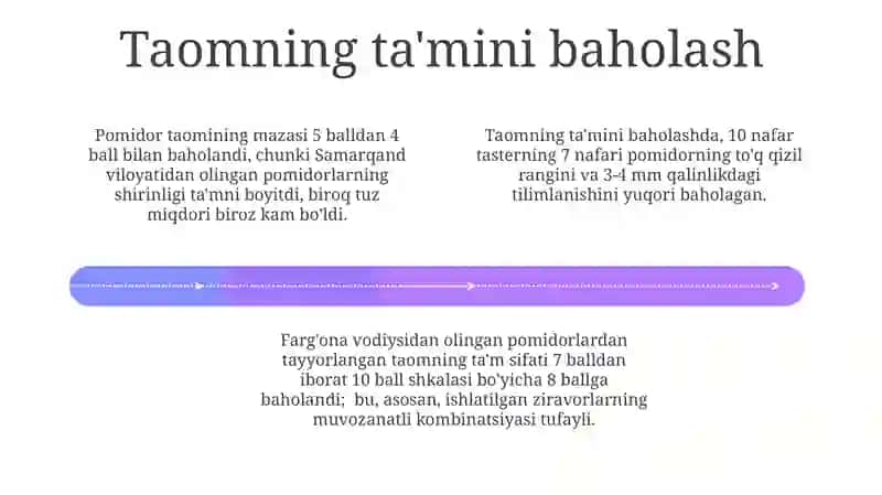 Tomat retsepturasini oʻrganish 4