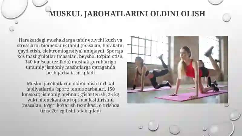 Mushaklarning ishi va biomexanikasi 4