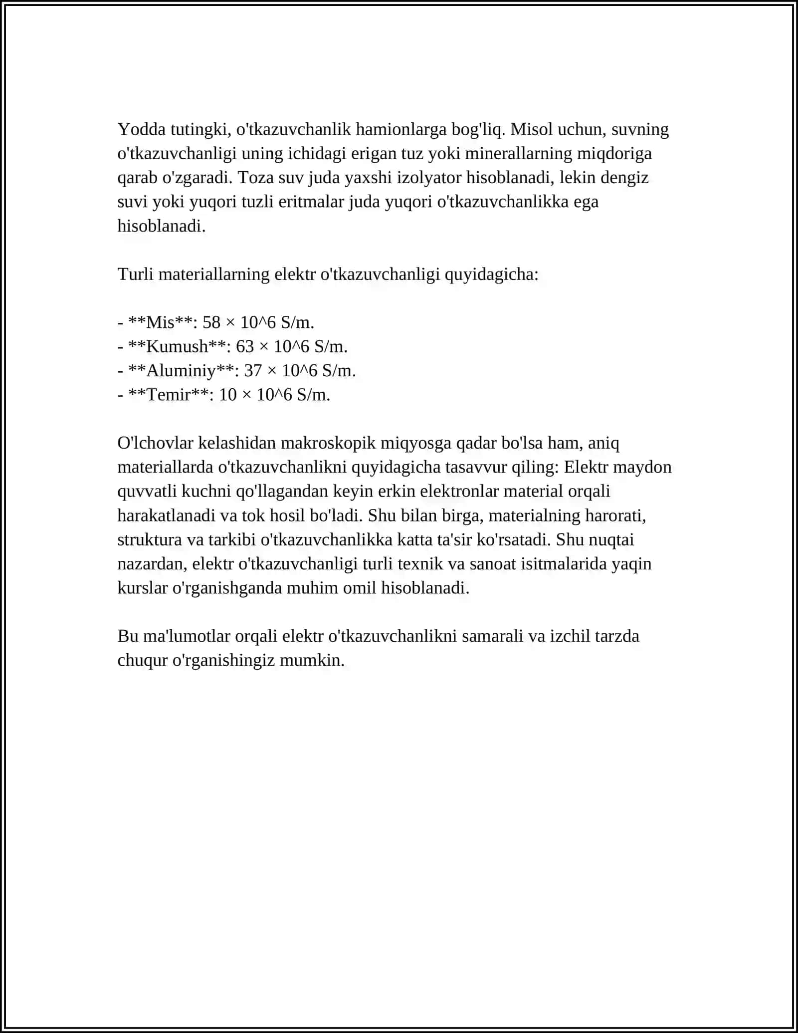 TOLANING ELEKTRIK XOSSALARI 4
