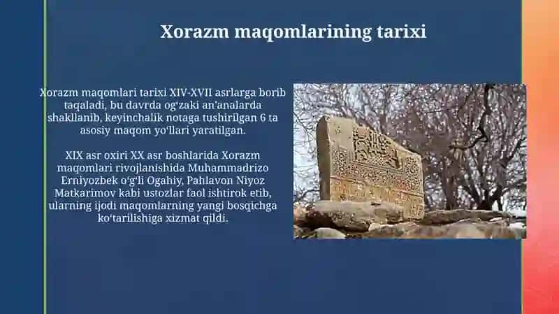 Xorazm maqomlari 4