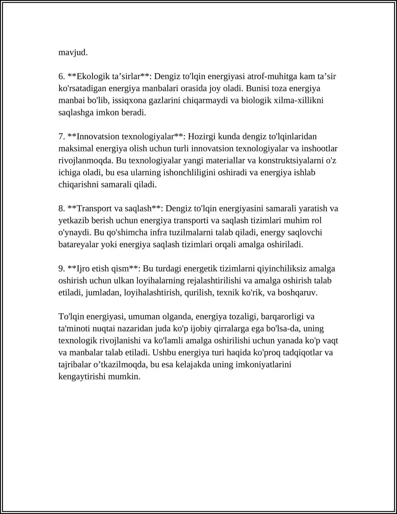 Dengiz Tolqin Energiyasi 4