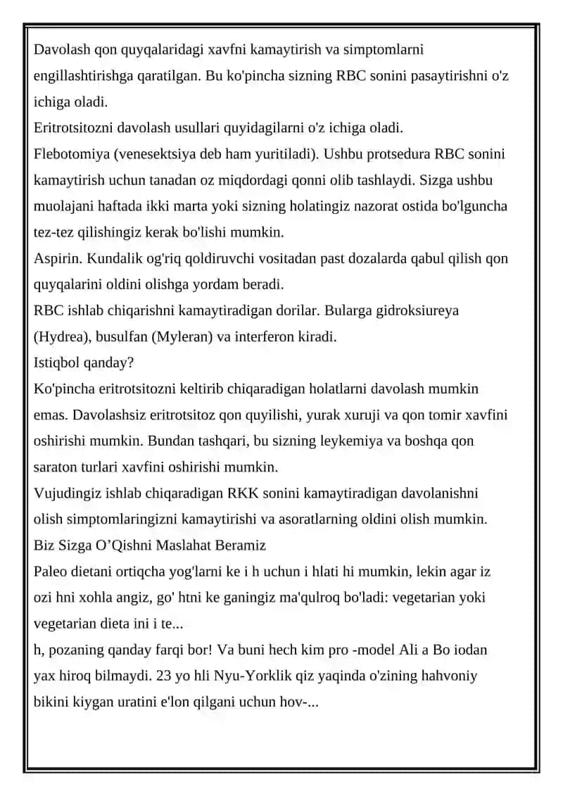 Eritrositoz 4