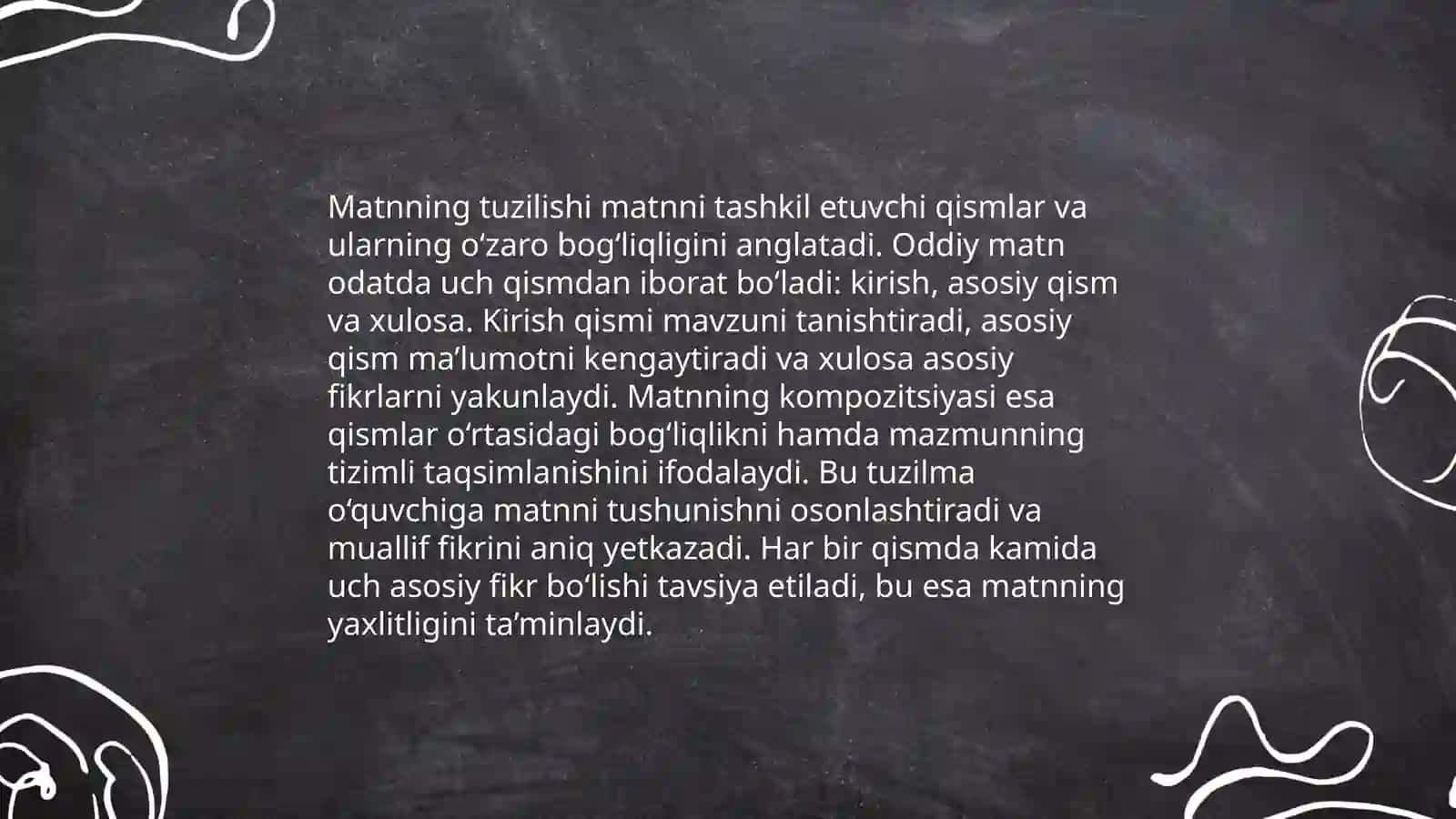 Matnni tashkil etuvchi birliklar 4