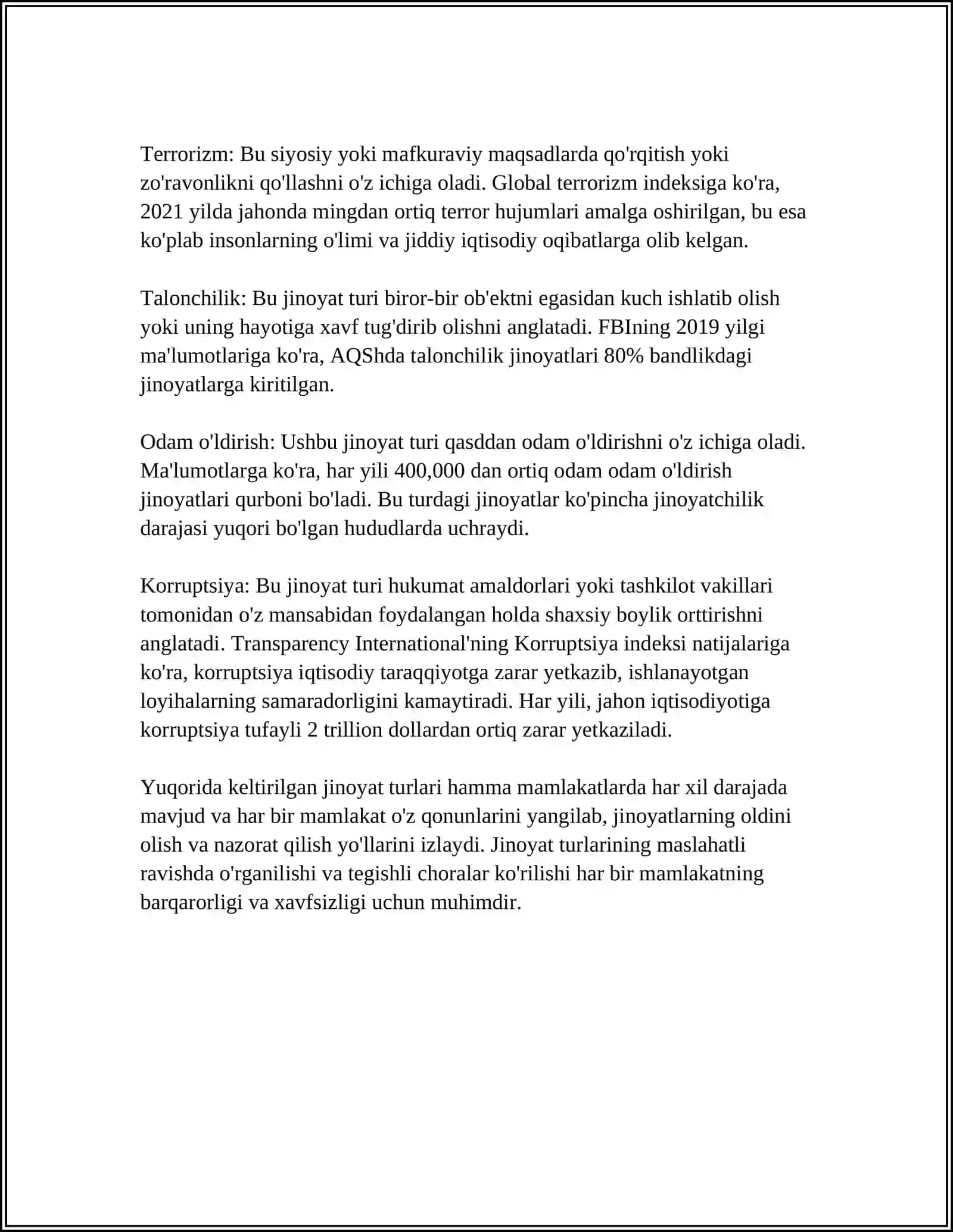 BIR QANCHA JINOYAT SODIR ETISH 4