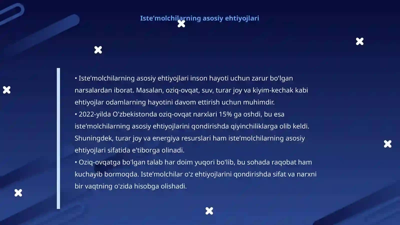 Isteʼmolchilarning ehtiyojlari 4