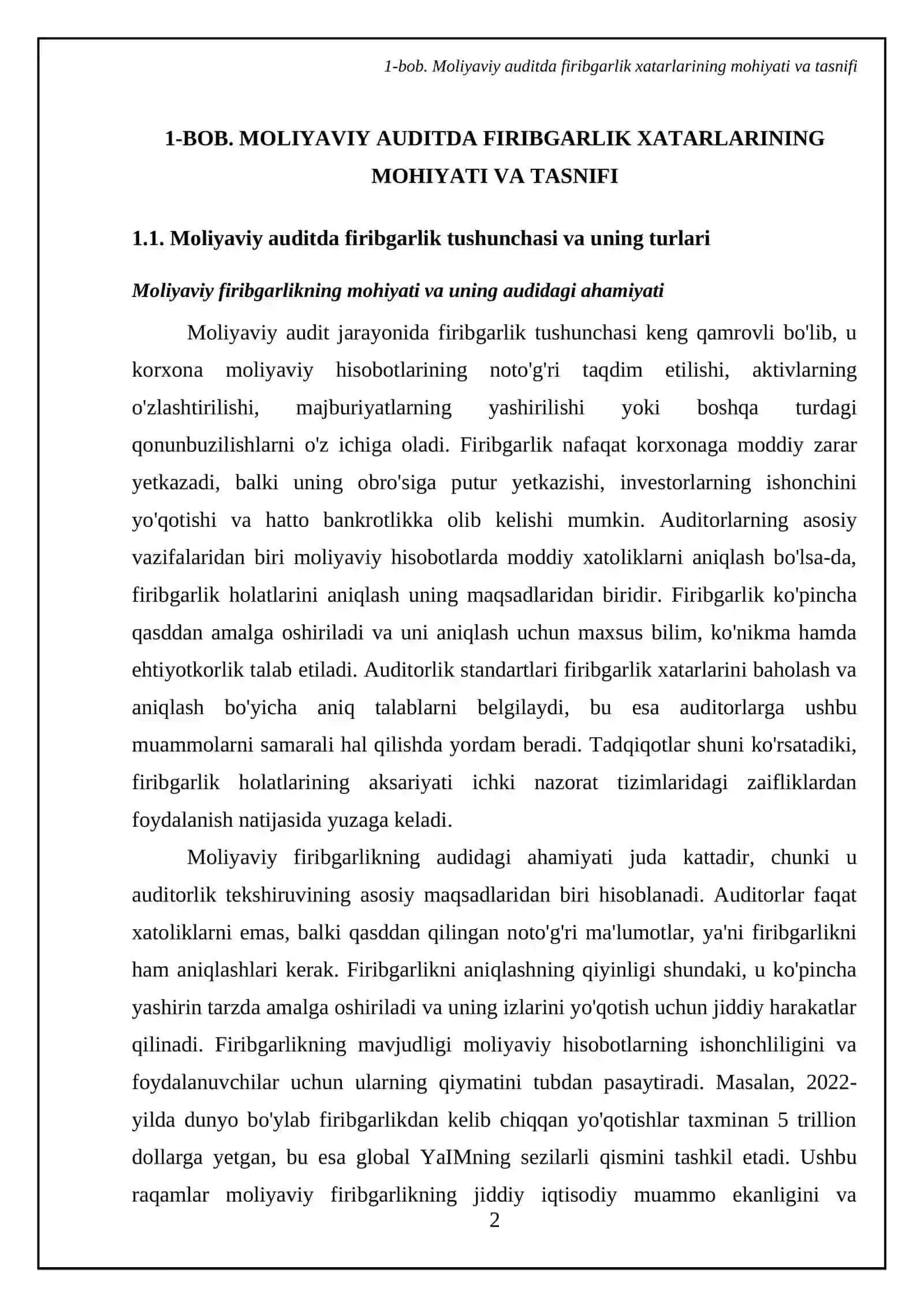 MOLIYAVIY AUDITDA FIRIBGARLIK XATARLARI 4