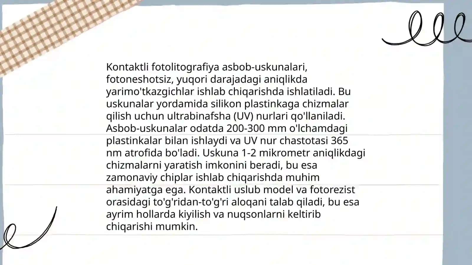 Kontaktli fotolitografiya 4