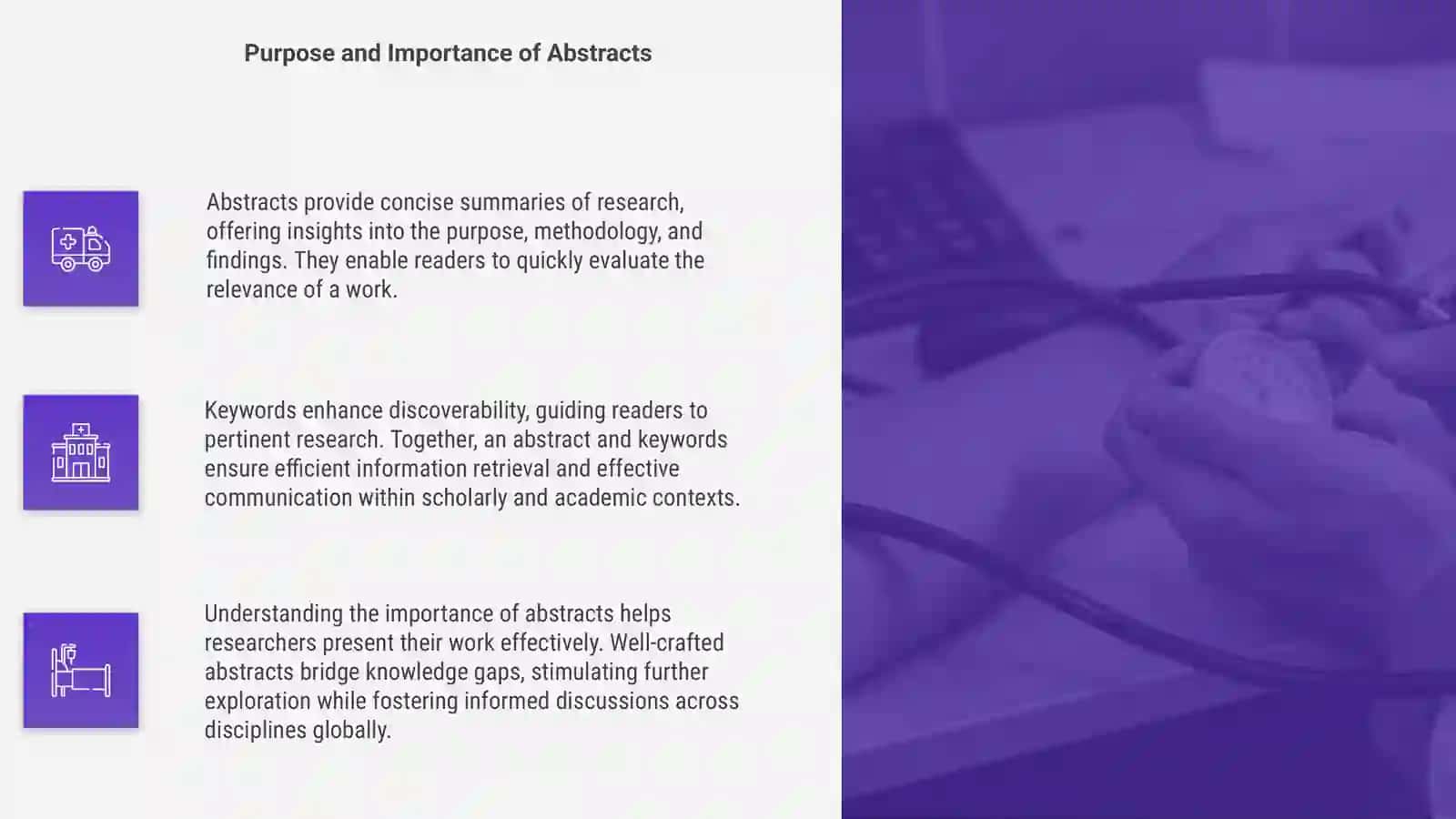 Introduction to Abstracts and Keywords 4