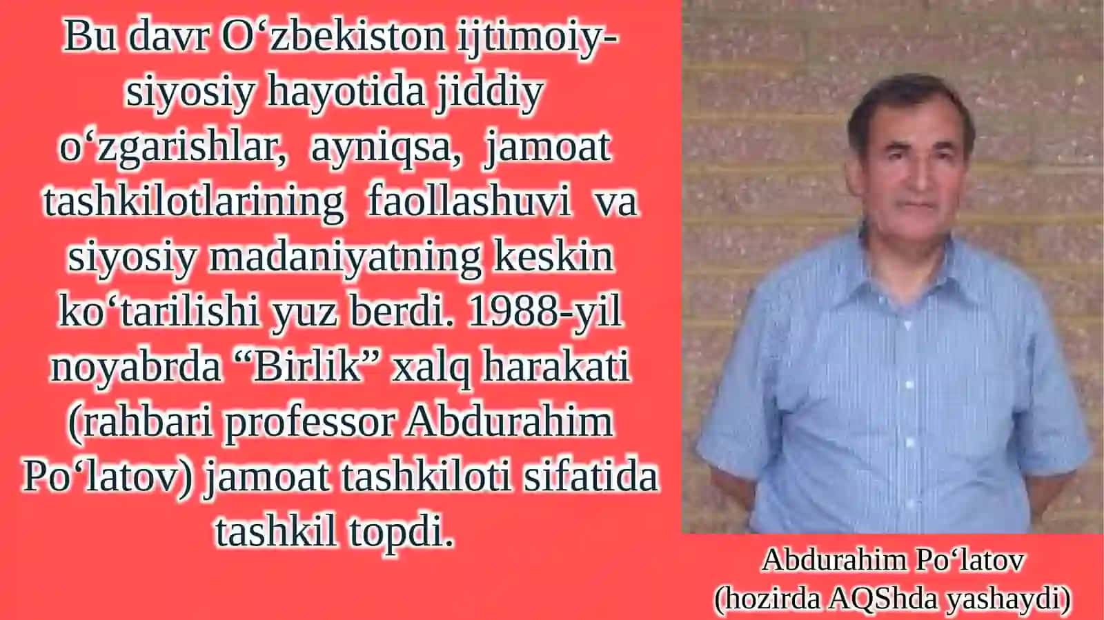 O‘zbekiston mustaqillikka erishish ostonasida 4