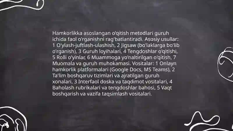 Ta'lim metodlari va vositalari 4
