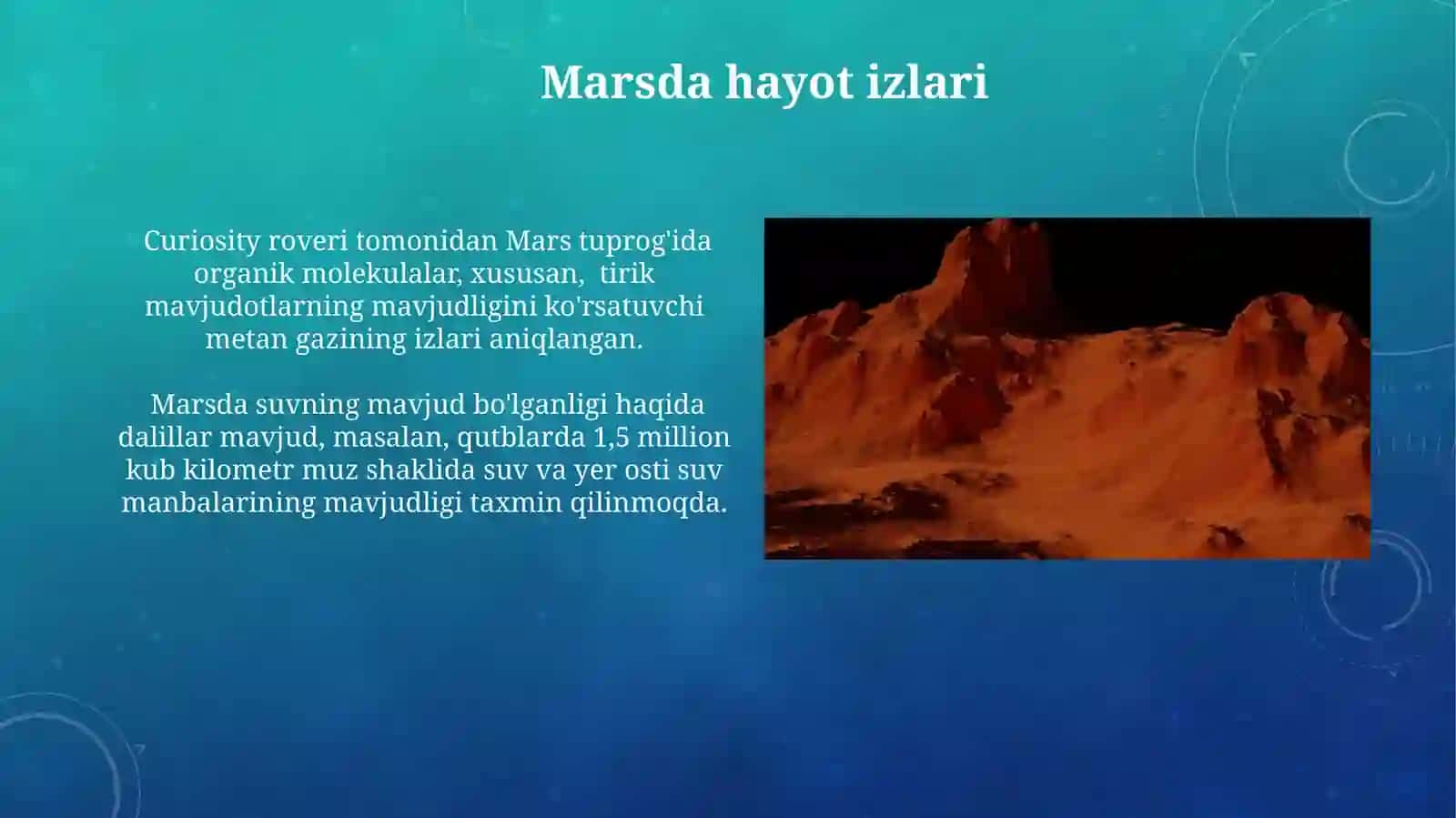 Mars sayyorasi 4