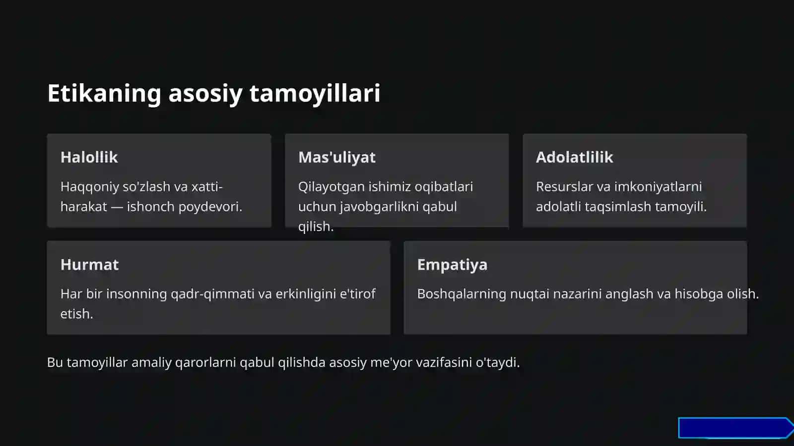 Bioetika fanidan tayyorlagan vazifasi 4