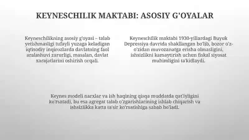 Agregat talab va taklif 4