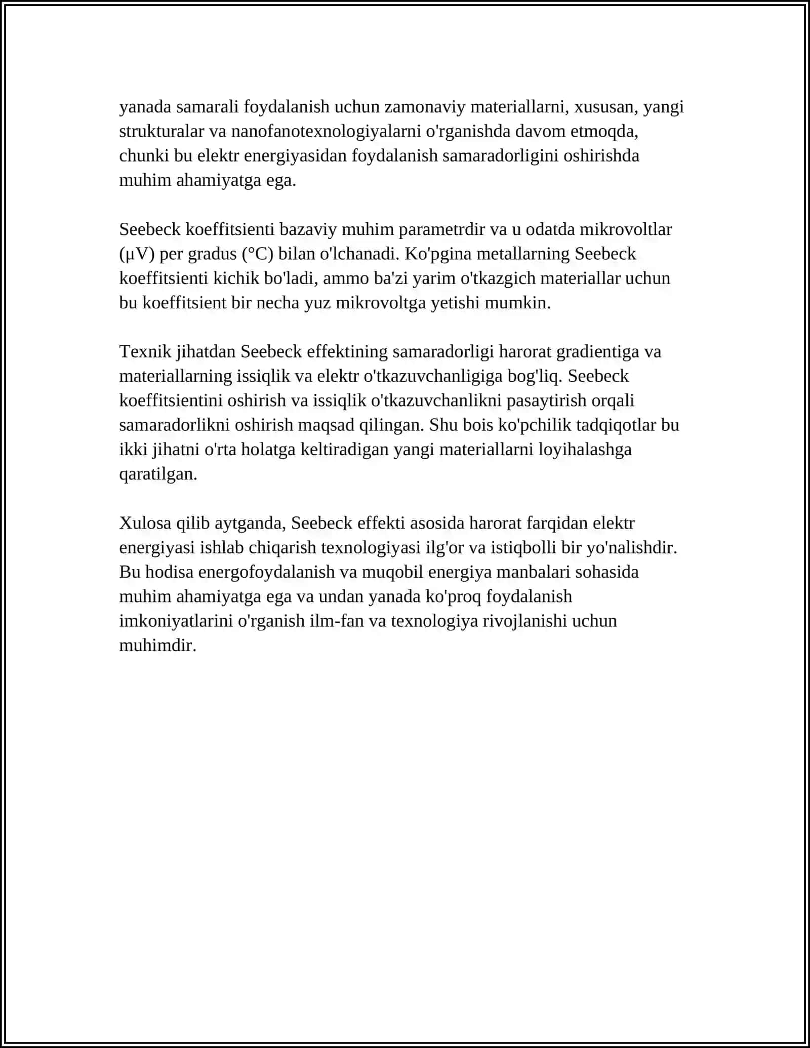 TERMOELEKTRIK HODISALARI 4