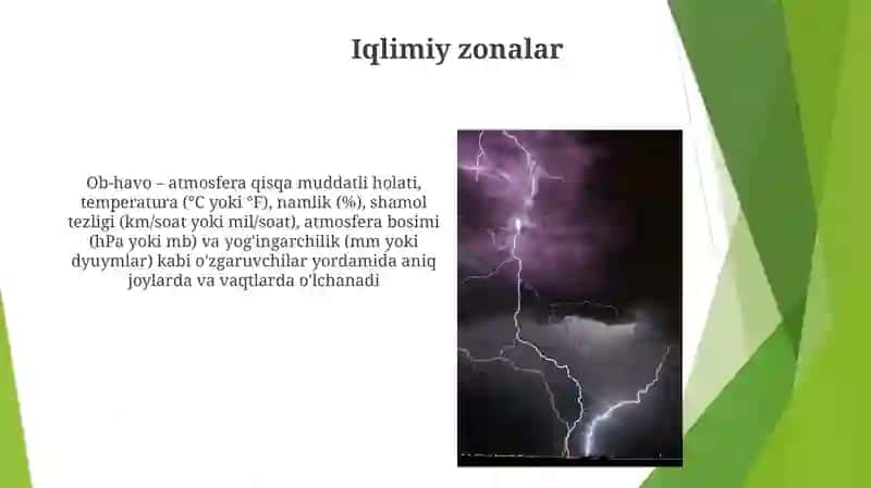 Ob havo va iqlim 4