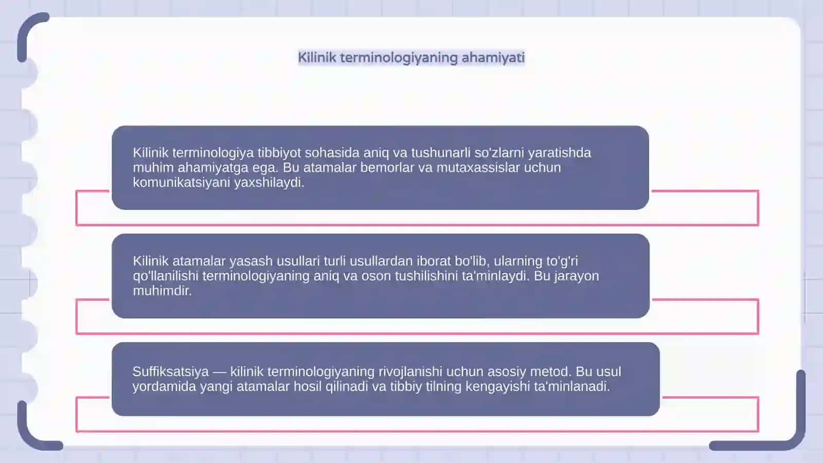 Kilinik terminologiyaga kirish 4