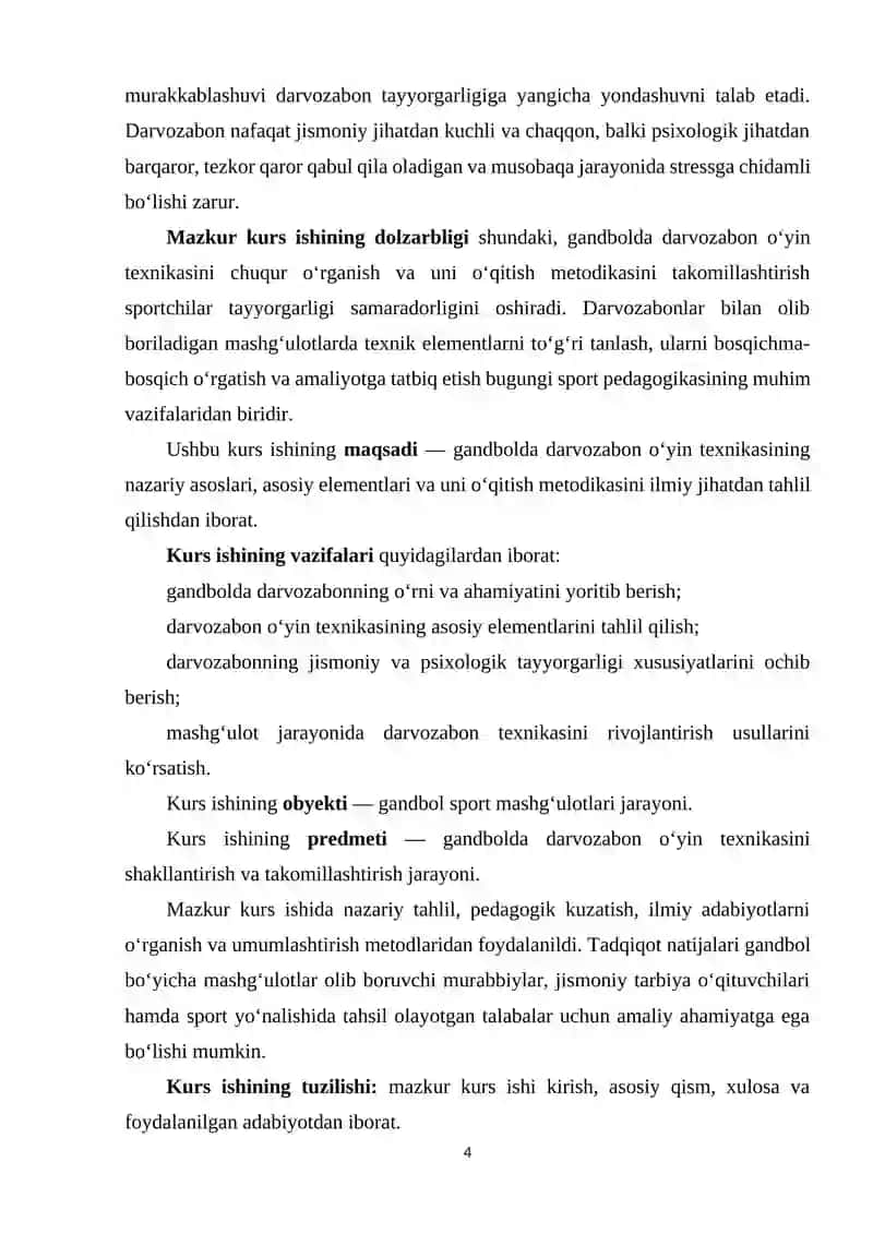 Gandbolda darvozabon o‘yin texnikasi 4