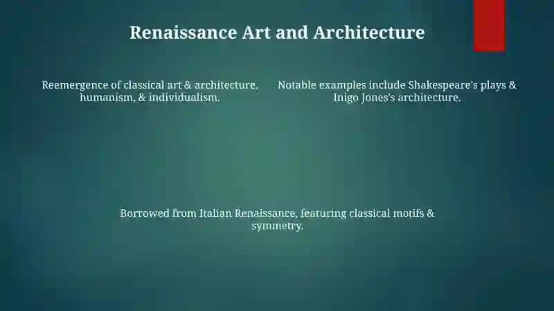 The English Renaisance 4