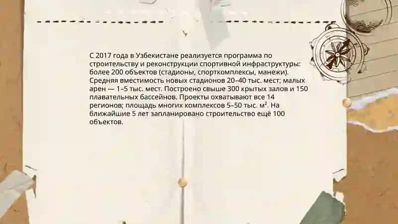 Развитие спорта в Узбекистан 4