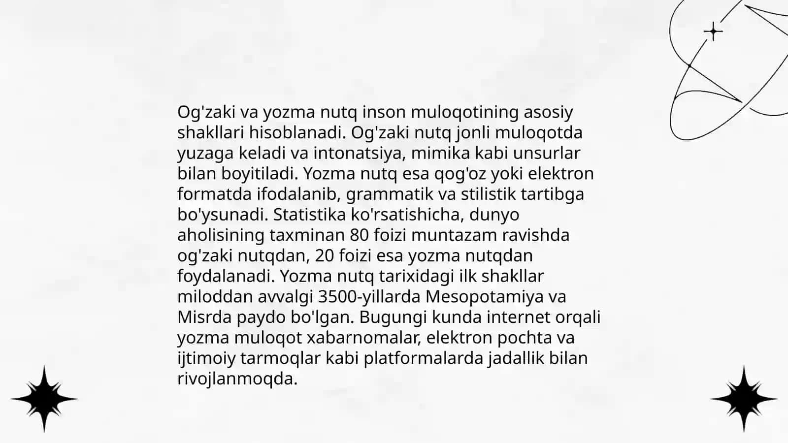 Nutqning kommunikativ belgilari 4