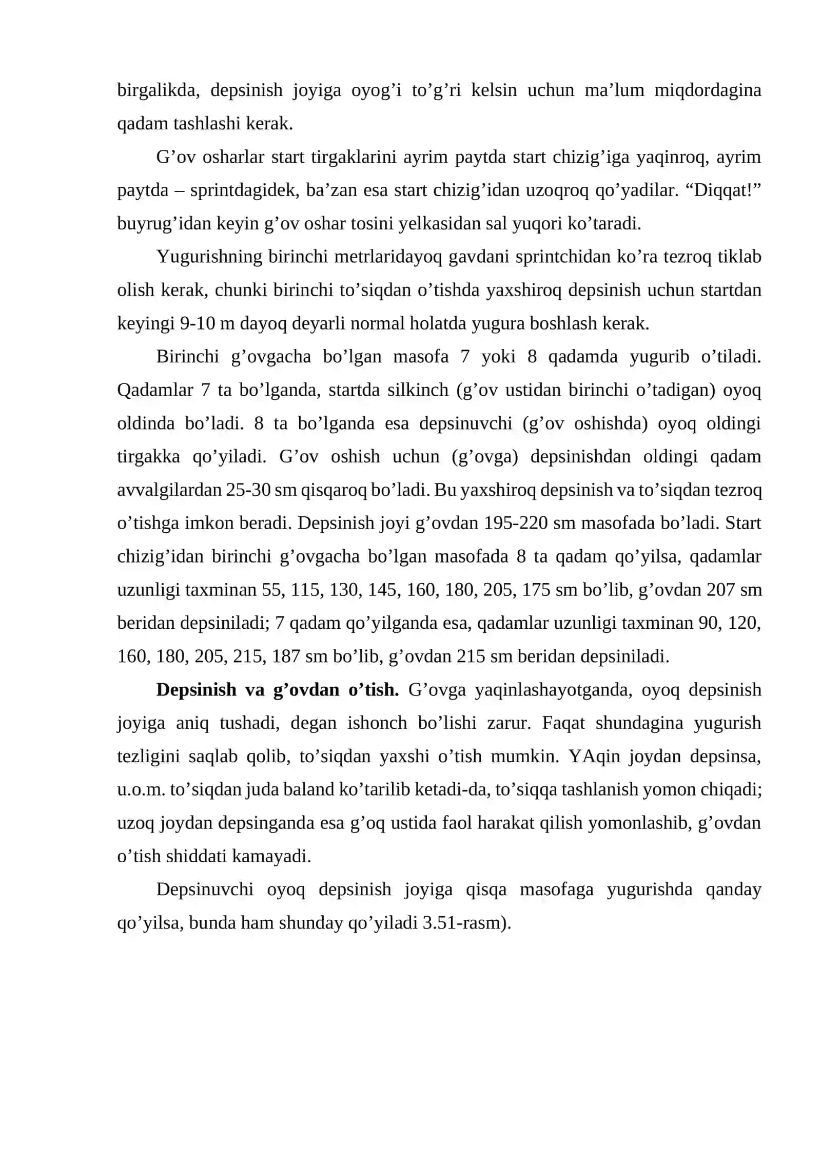 G’ovlar osha yugurish va uning qisqacha rivojlanish tarixi 4