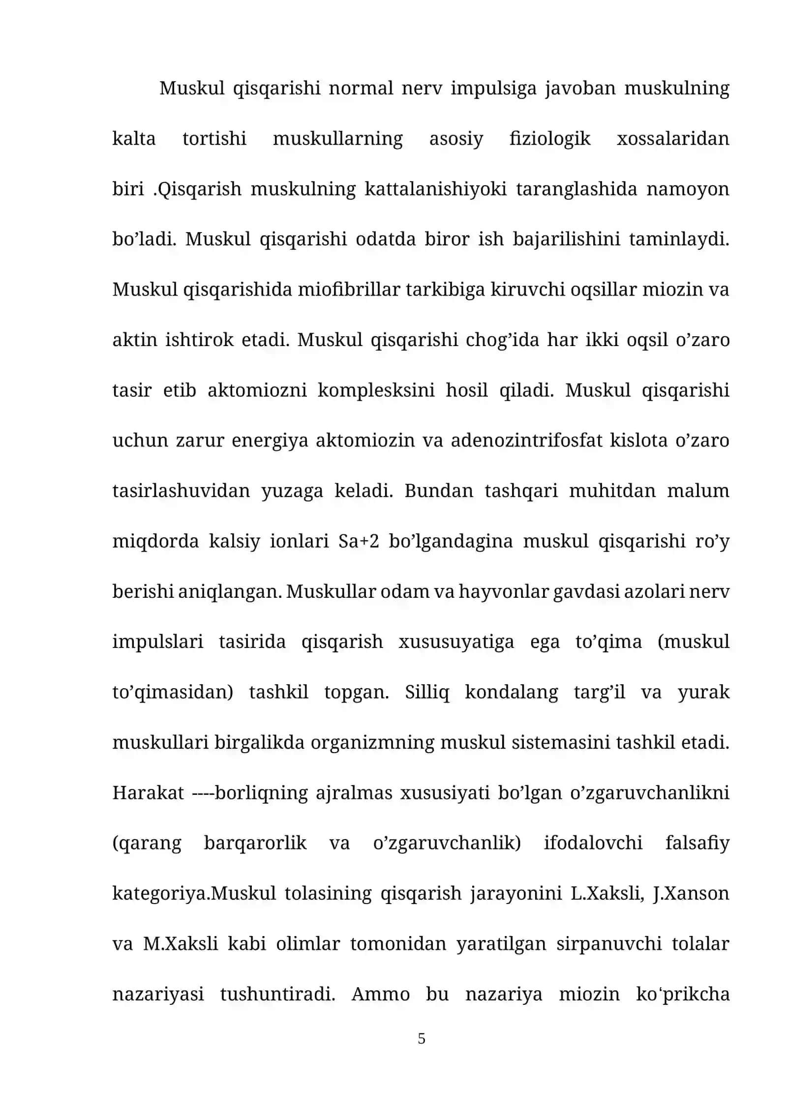 HARAKATCHAN VA QISQARUVCHI JARAYONLAR 4