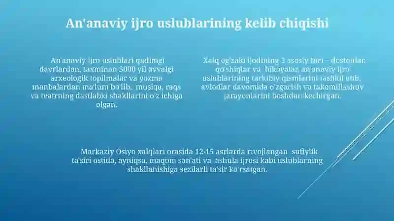 Teatr va drama an'analari 4