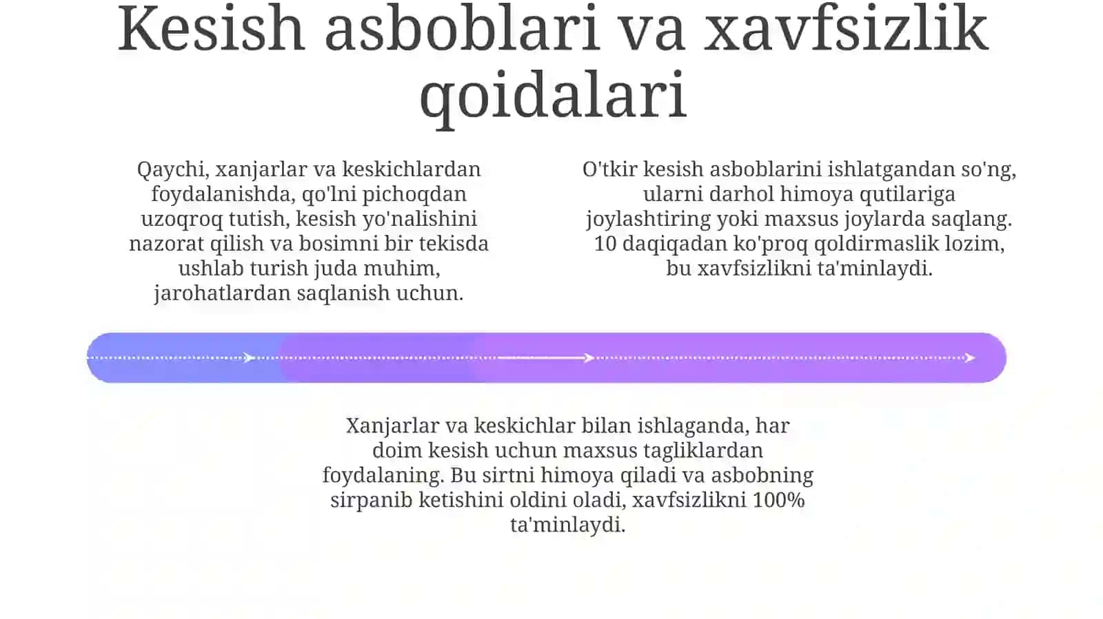 Applikatsiyada qirqishni har xil usullarini bajarish (kichik guruhda) 4