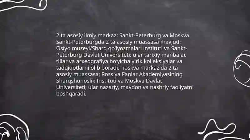 Rus sharqshunoslik maktabi 4