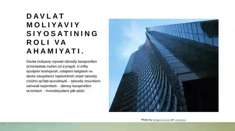 Moliyaviy siyosat 4