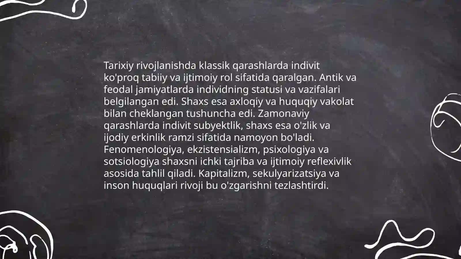 Indivit, shaxs va individuallik 4