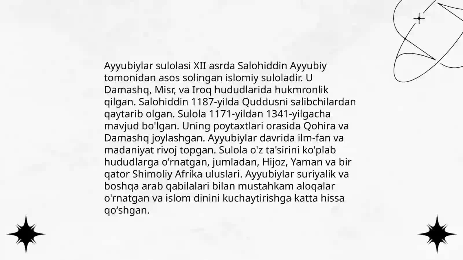 Salohiddin Ayyubiyning hayoti 4