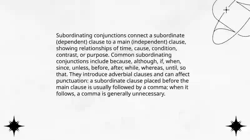 Types of conjuctions 4