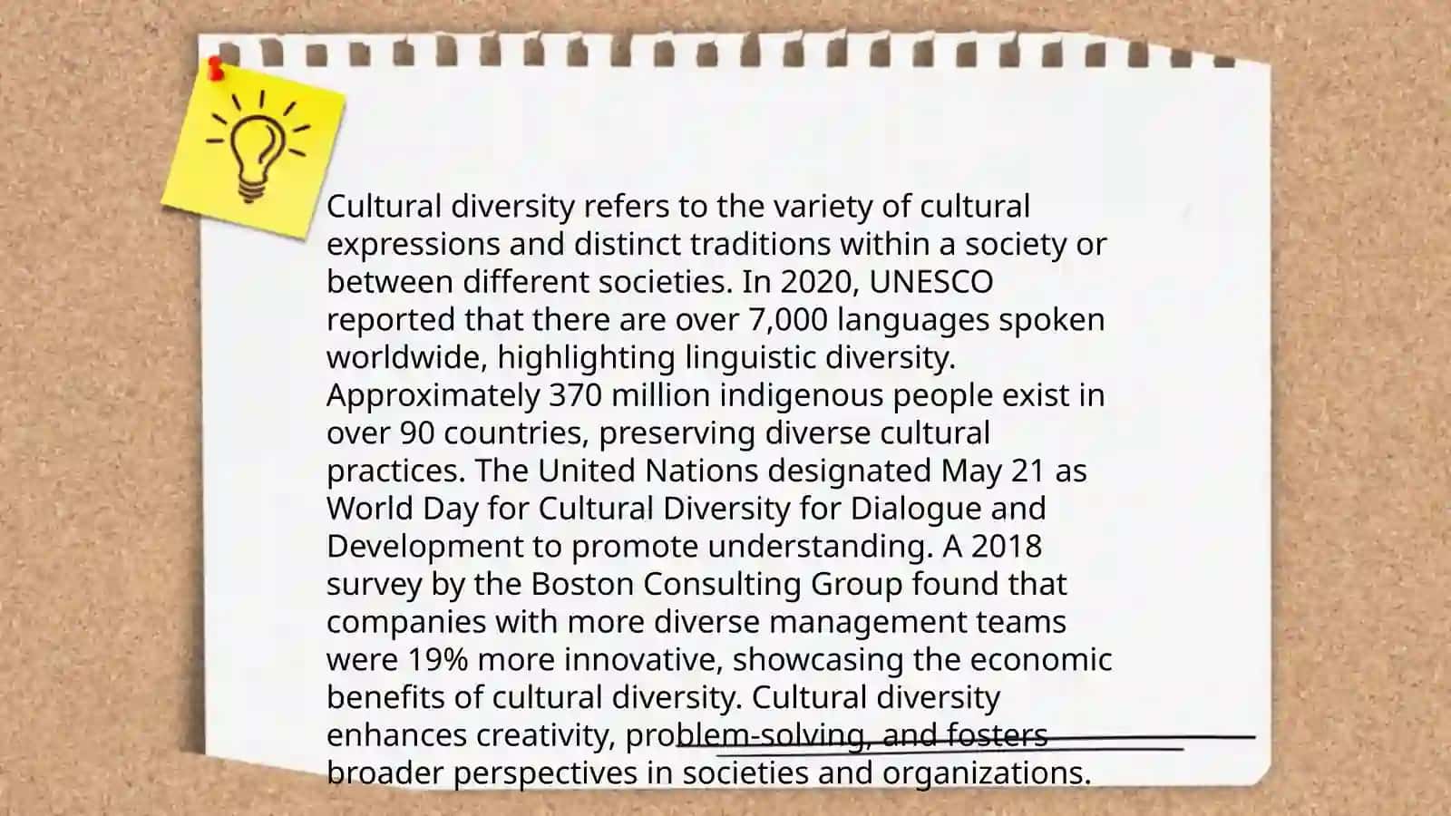 Cultural aims 4
