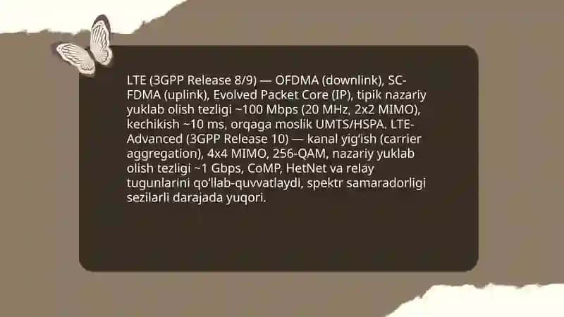 Mobil internet texnologiyalari 4