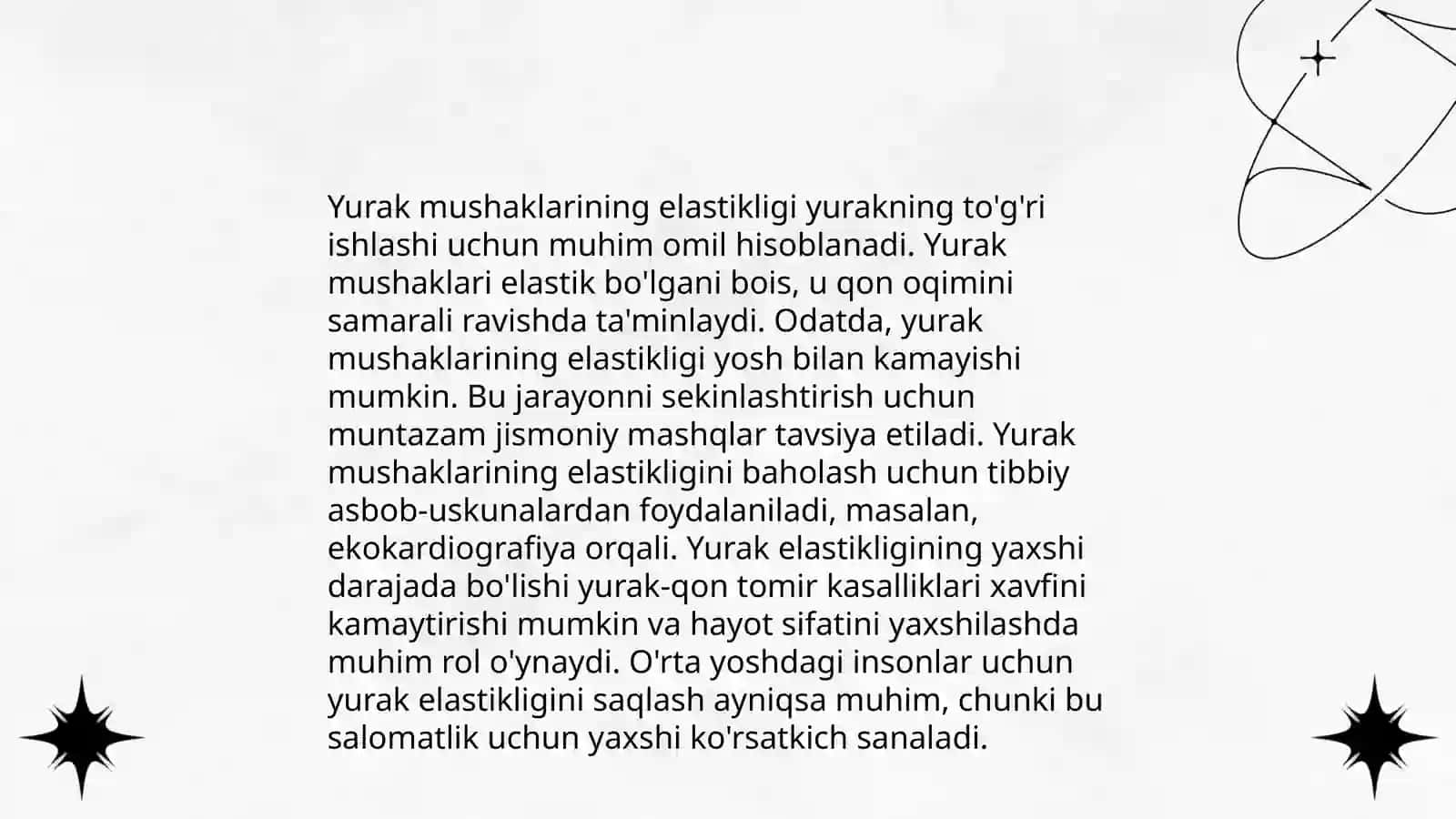 Yurak Faoliyatining Fizik Xossalari 4