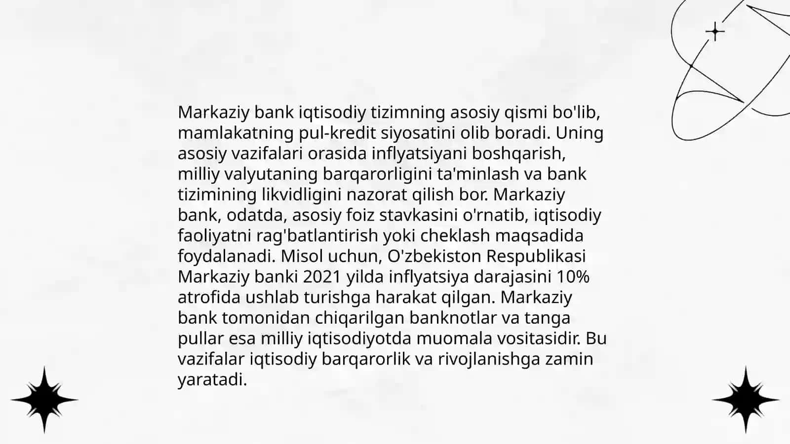 Ozarbayjon pul tizimi. Inflyatsiya multiplikatori 4